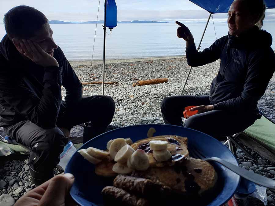 Glacier Island Columbia Glacier camp 24