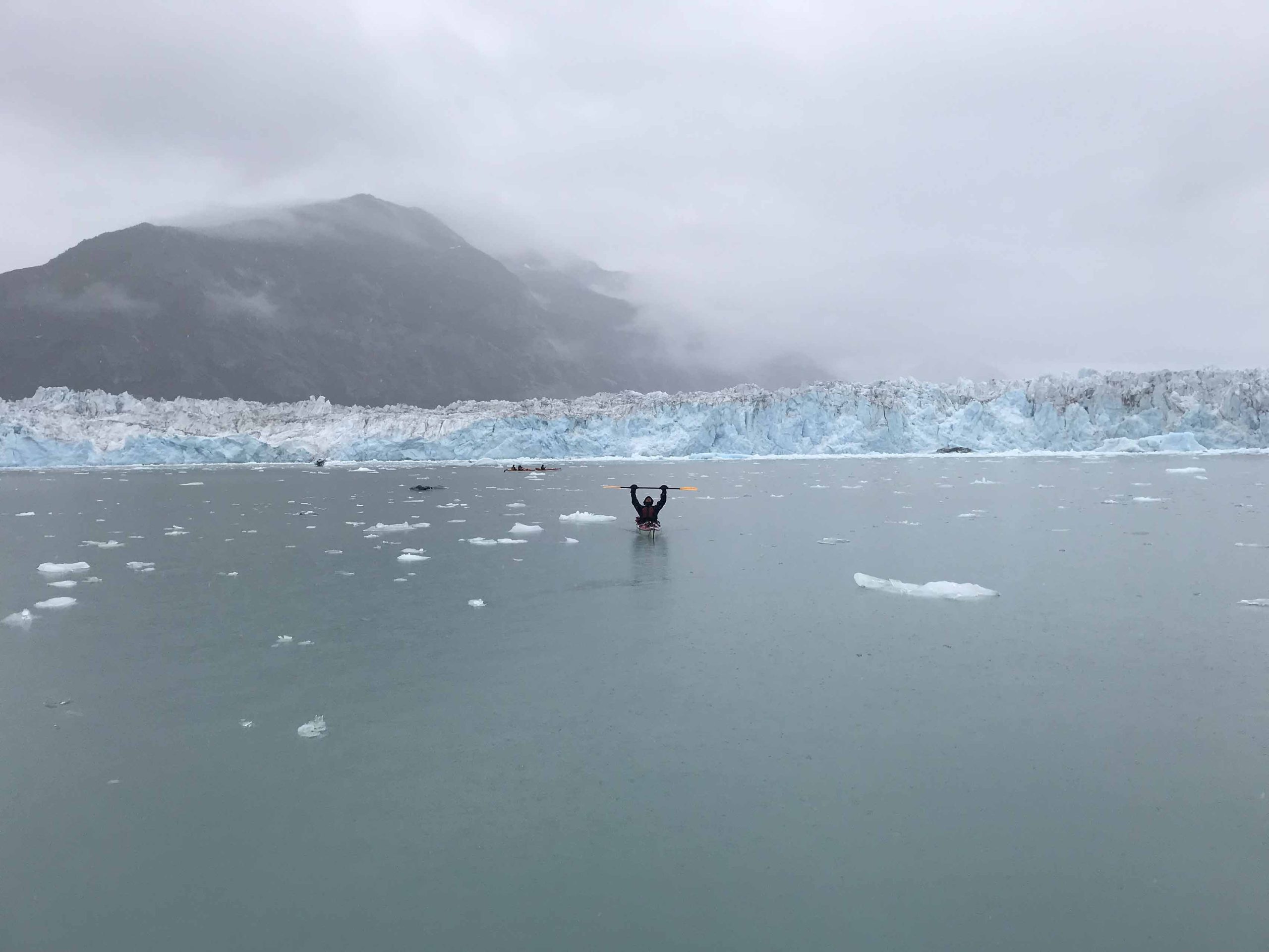 Glacier Island Columbia Glacier camp 59
