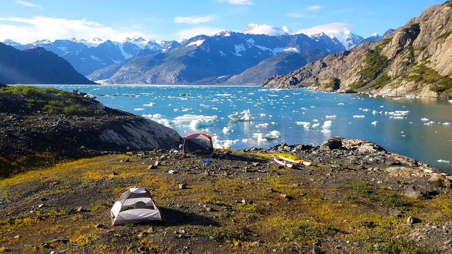 Columbia Glacier Camp 1