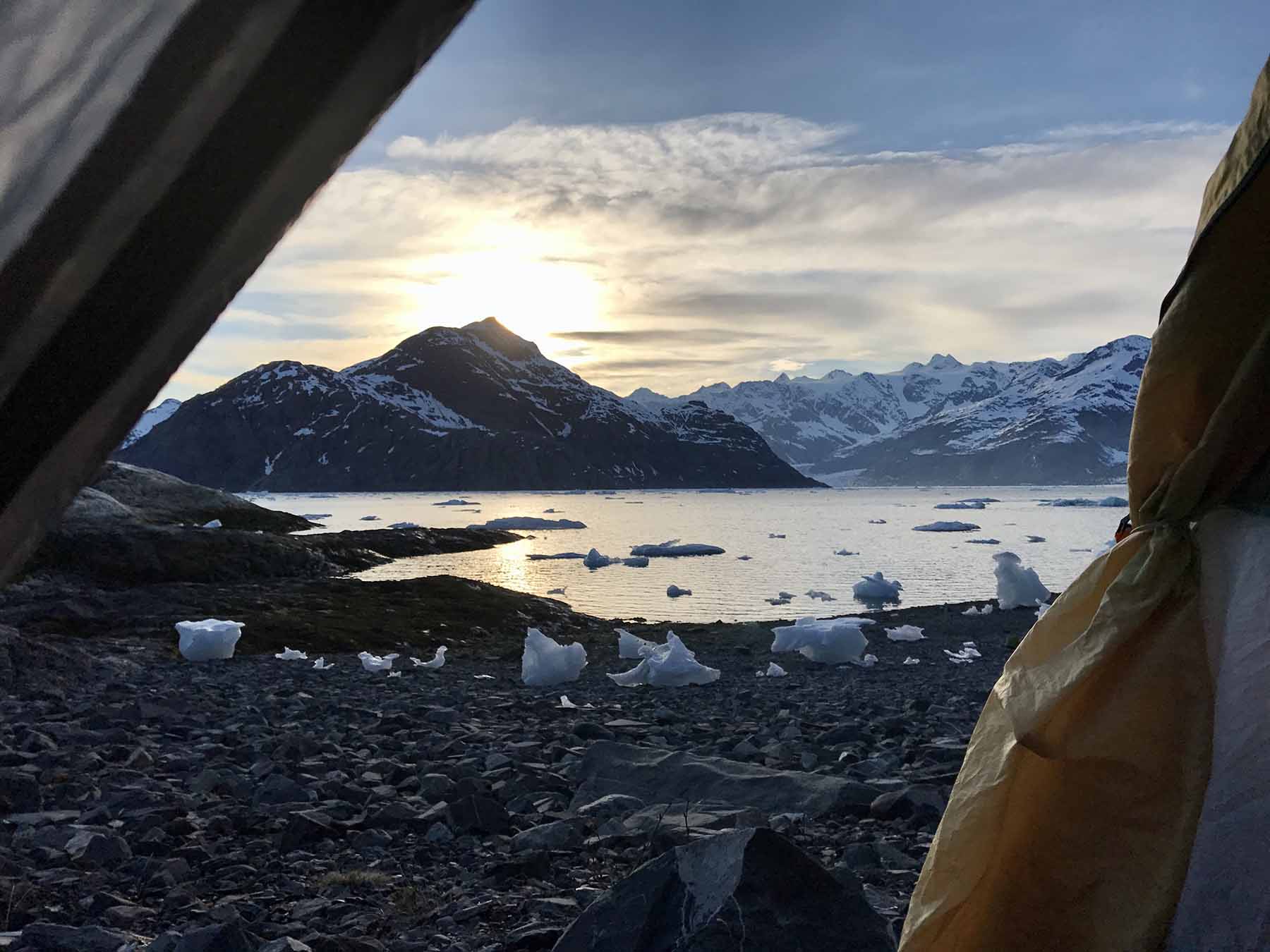 Columbia Glacier Camp 15
