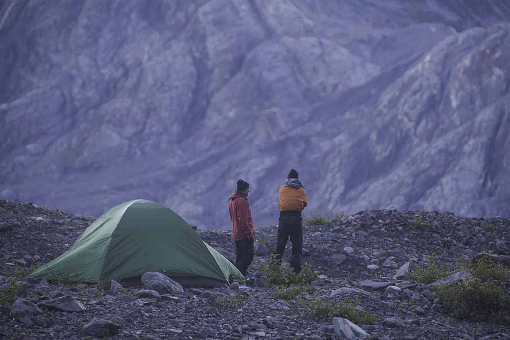 Columbia Glacier Camp 9