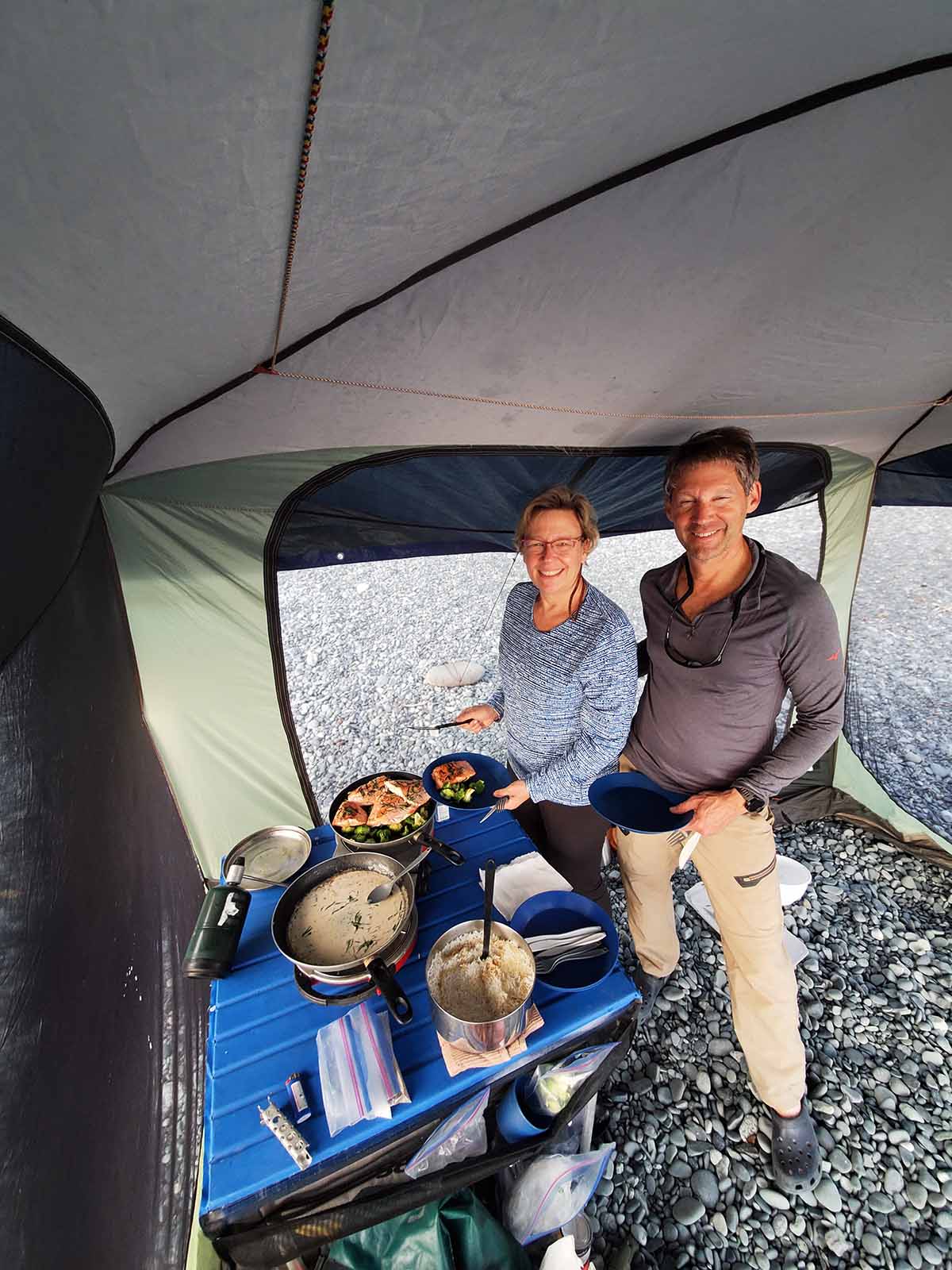 Camp dinner Camp dinner